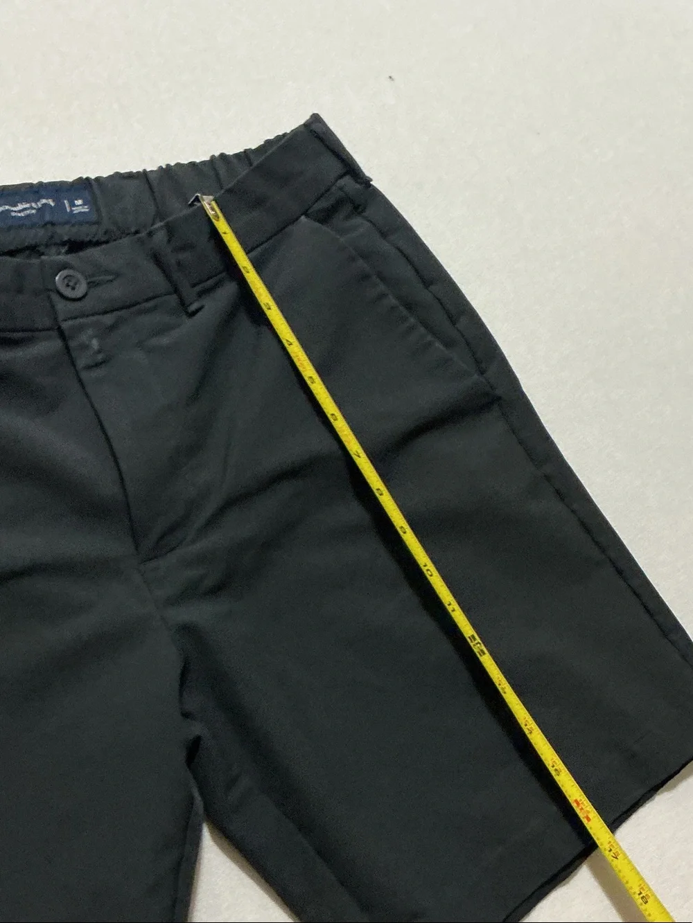 Abercrombie & Fitch Black Flat-Front Men’s Shorts